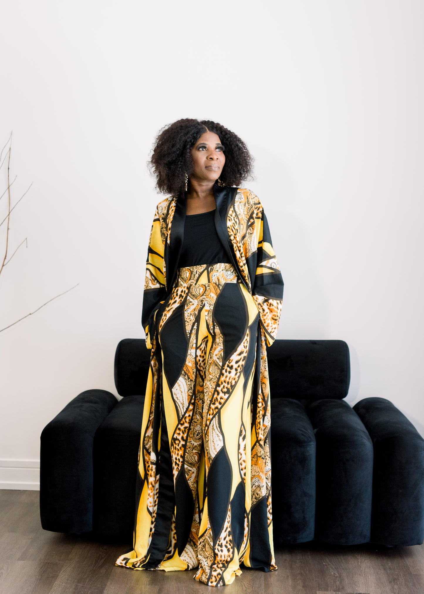 Resplendent Kimono/Dress Set